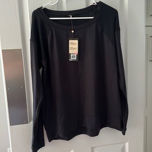 CALIA long sleeve black shirt